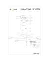 ***OFER/DES*** CAPUCCINA * LÁMPARA LINEAL LED 40W